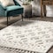 Nuloom Akia Lattice High/Low Tassel Area Rug 9ft x 12ft OZDN18A-9012 - alternate 8